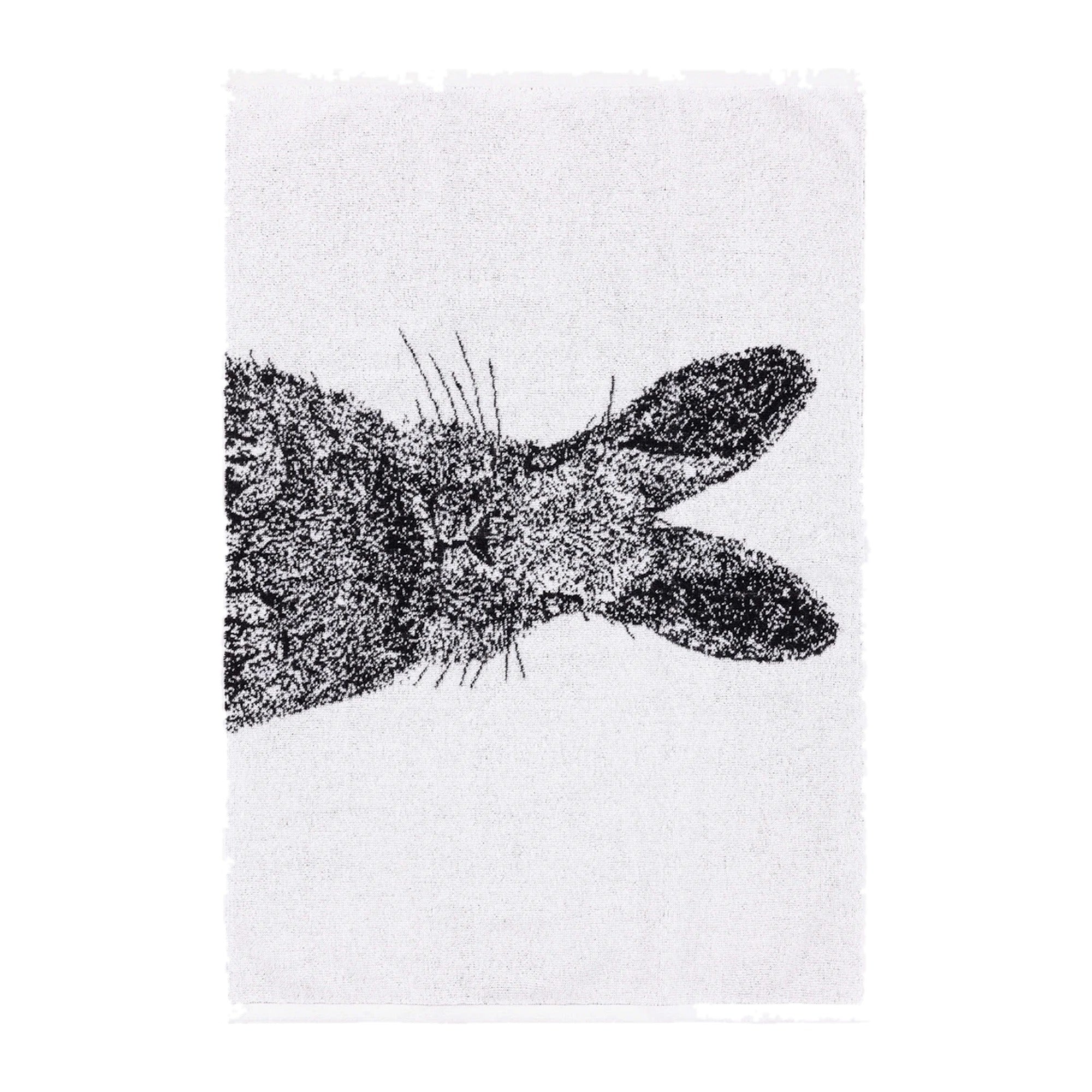 Pupu Hand Towel 50x70 cm Black/White – product photo
