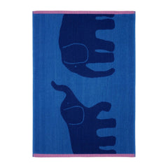 Finlayson Elefantti Vapaa Hand Towel 50x70 cm Blue/Pink – product photo