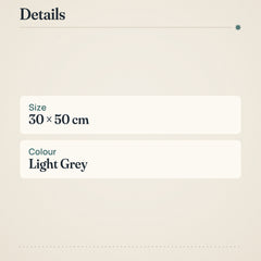 Finlayson Mukava Hand Towel Light Grey 30x50 cm – product details