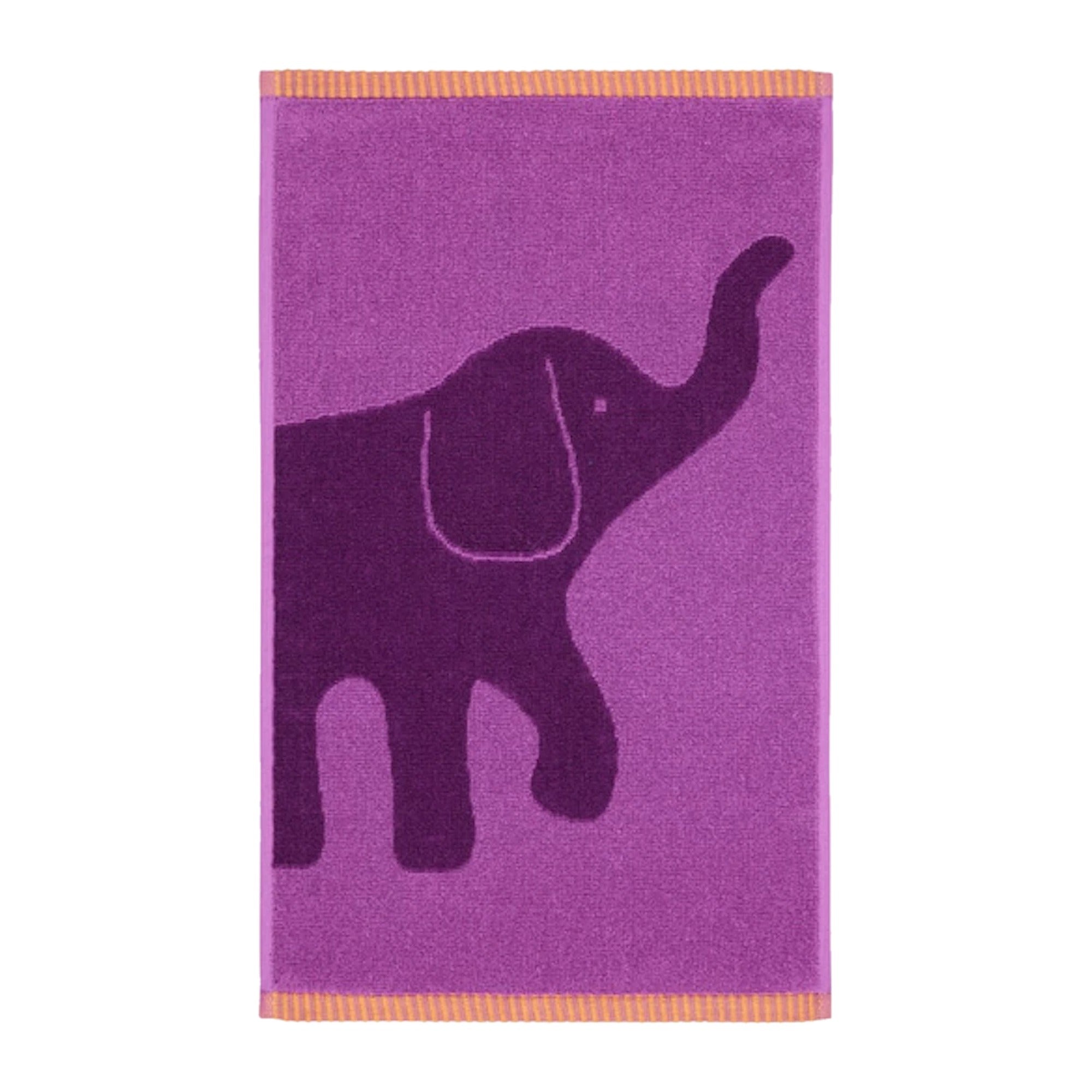 Finlayson Elefantti Vapaa Hand Towel 30x50 cm Violet/Orange – product photo