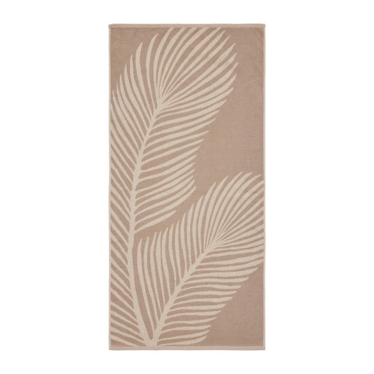 Finlayson Ikimetsa Bath Towel 70x150 cm Beige Organic Cotton – product photo