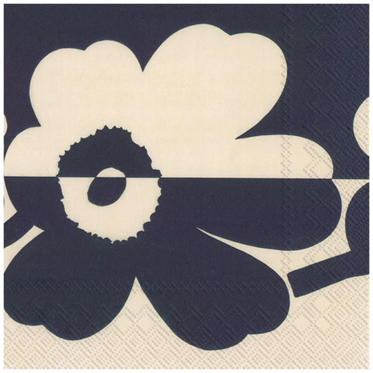 Marimekko Suur Unikko Blue Linen Napkins Pack of 20 – product photo