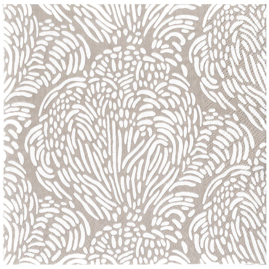 Pentik 33cm Lichen Light Brown Napkins – product photo