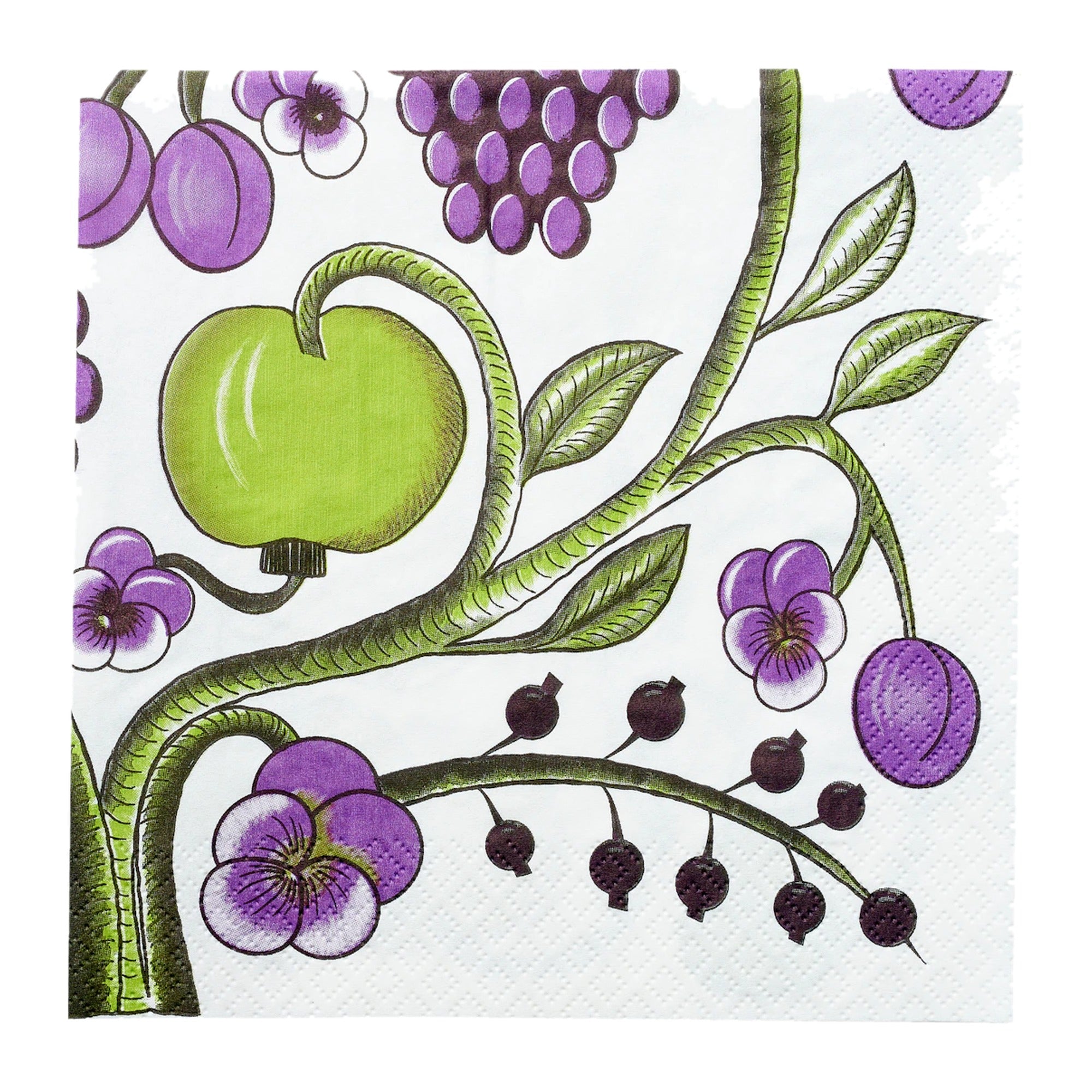 Havi-Kuovi Garden Purple Napkins 20pcs 33cm – product photo
