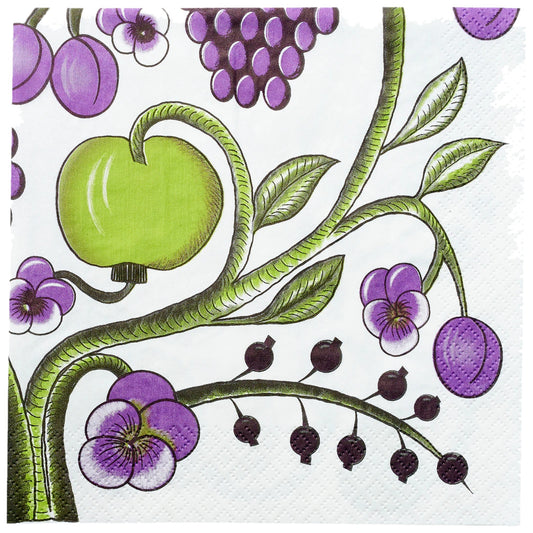 Havi-Kuovi Garden Purple Napkins 20pcs 33cm – product photo