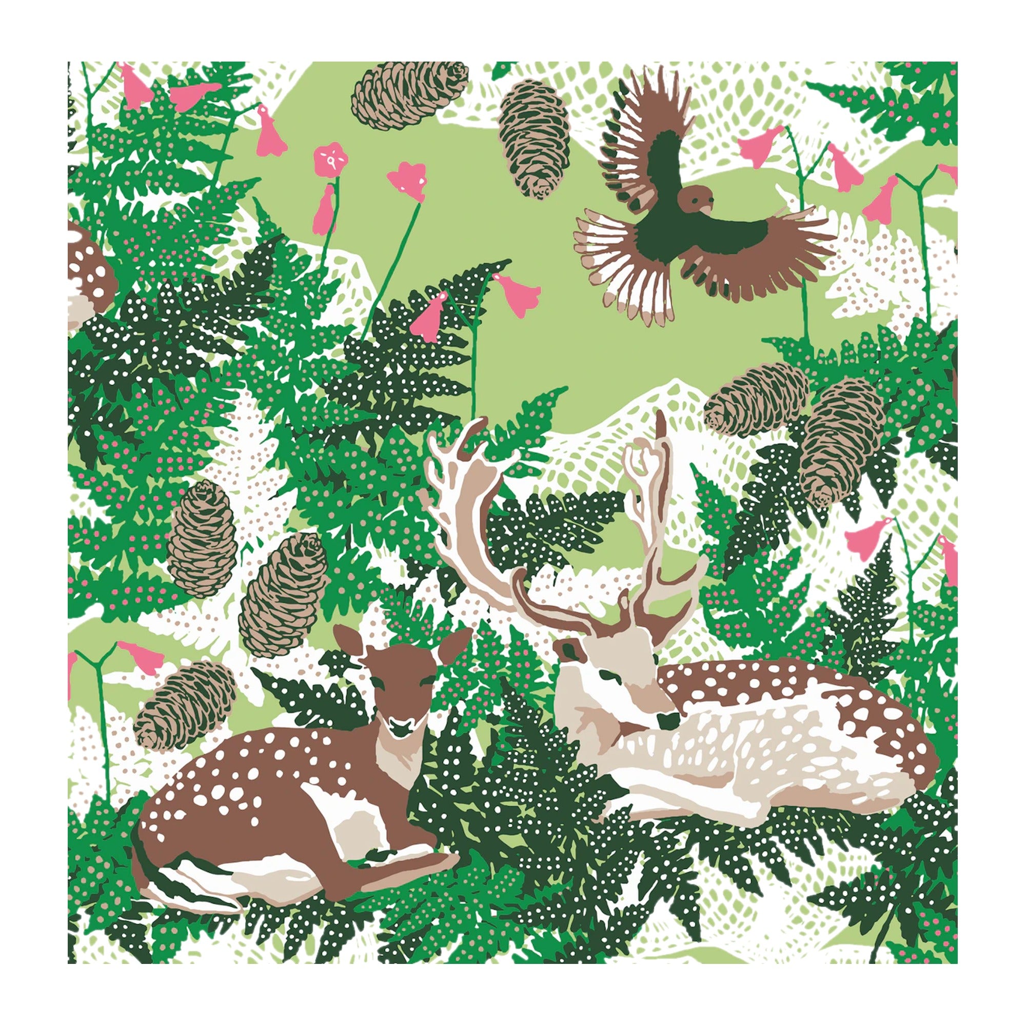 Huhtamaki Forest Hideaway Napkin 20x25cm – product photo