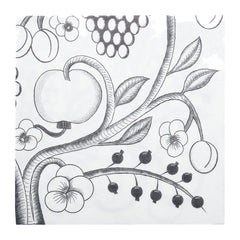 Havi-Kuovi Airlaid Napkin Garden Black-White 15pcs 40cm – product photo