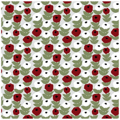 Havi-Kauniste Tissue Napkin Flora Green-Red 20pcs 33cm – product photo