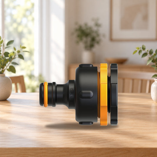 Faucet Connector Multi Fiskars Comfort – product photo on a table