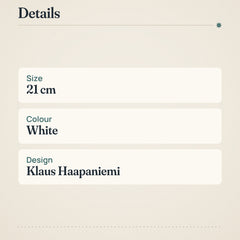 Fiskars Iittala Scissors 21 cm Taika White – product details