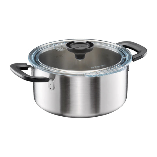 Fiskars Functional Form 3.0L Saucepan for Everyday Cooking – product photo