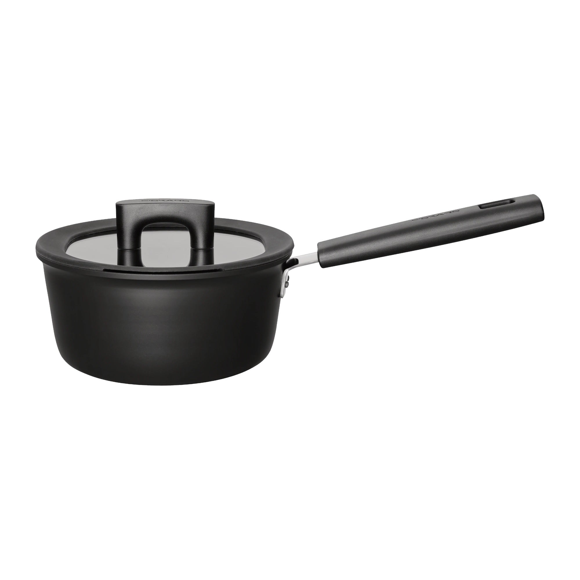 Fiskars 1.8L Hard Face Saucepan with Lid, 18cm – product photo