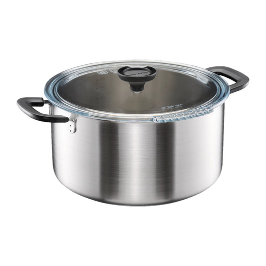 Fiskars 7L Functional Form Saucepan with Lid – product photo