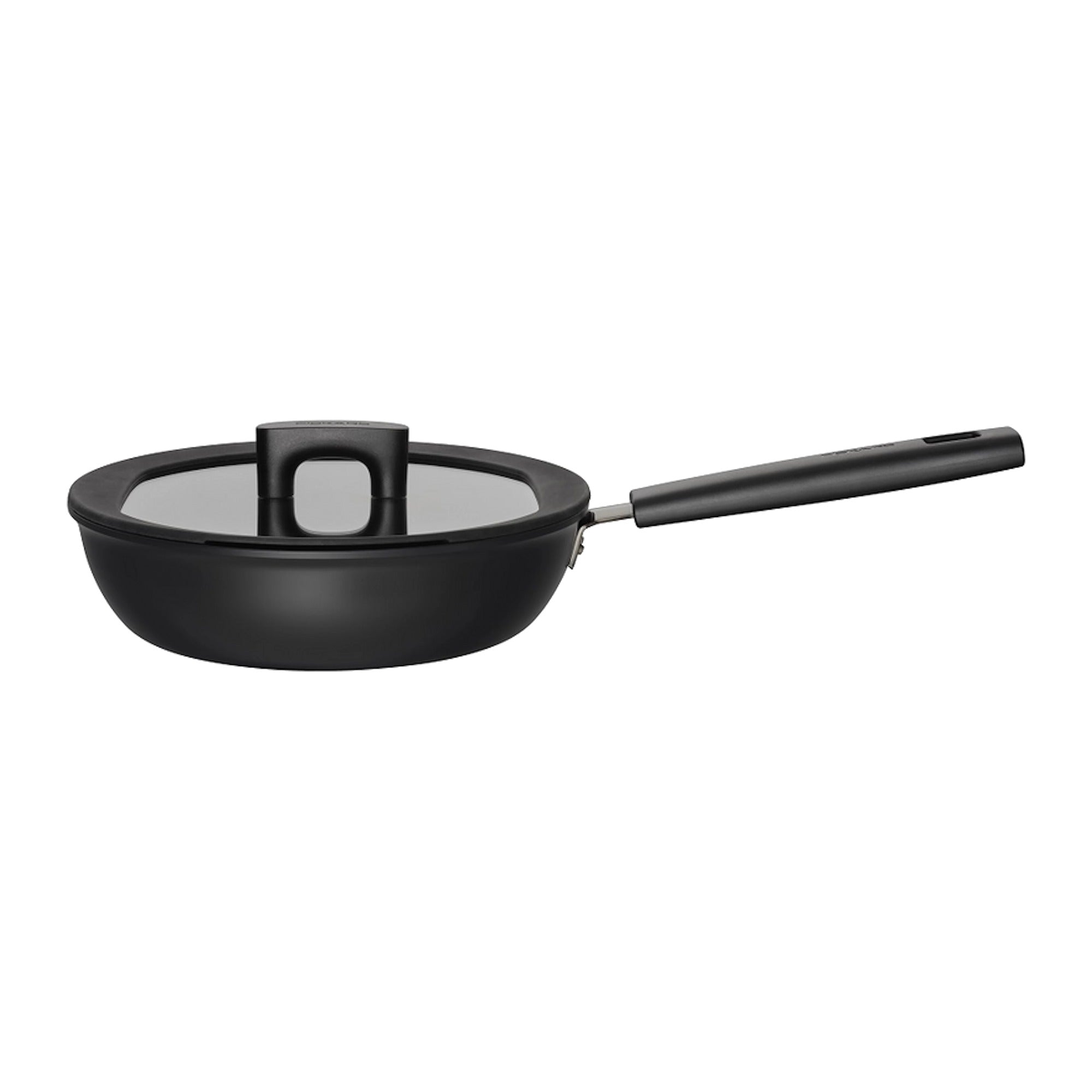 Fiskars Hard Face 24cm Sauté Pan with Lid – product photo