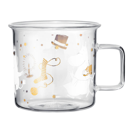 Moomin Glass Mug Starry Moment 3.5 dl – product photo