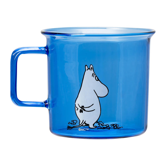 Muurla Muumi Glass Mug Moominpappa 3.5 dl – product photo