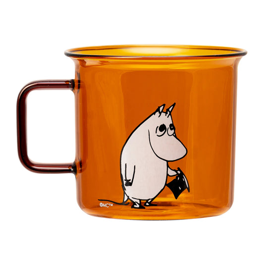 Moomin Glass Mug Moominpappa 3.5 dl – product photo