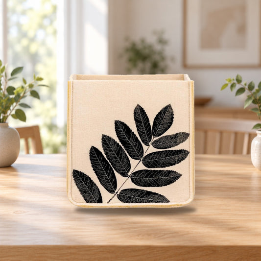 Muurla Storage Basket Nordic Rowan 20 cm – product photo on a table