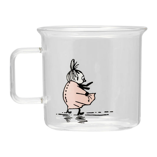 Muurla Moomin Glass Mug Little My 3.5 dl – product photo
