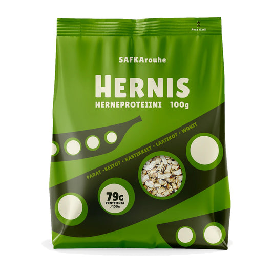 Hernis Pea Protein Crumbles 100g – product photo