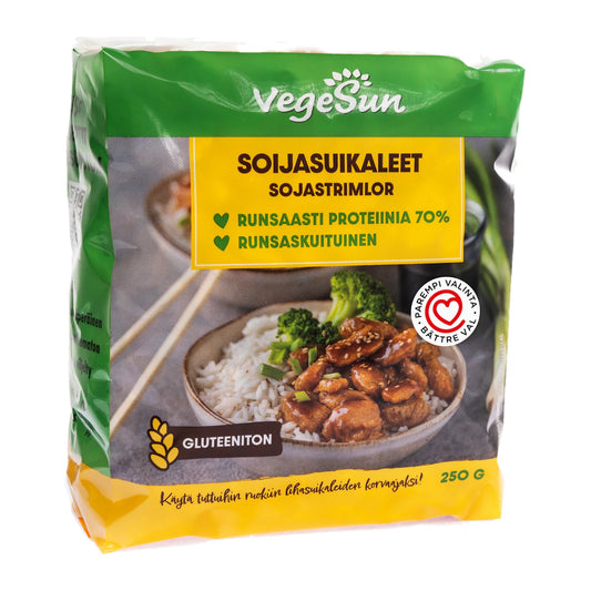 VegeSun Soy Strips 250g – product photo