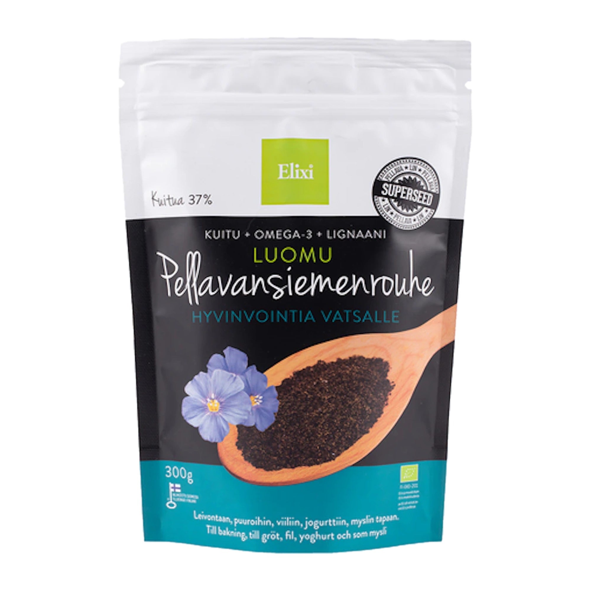 Elixi Organic Ground Flaxseed 300g – product photo