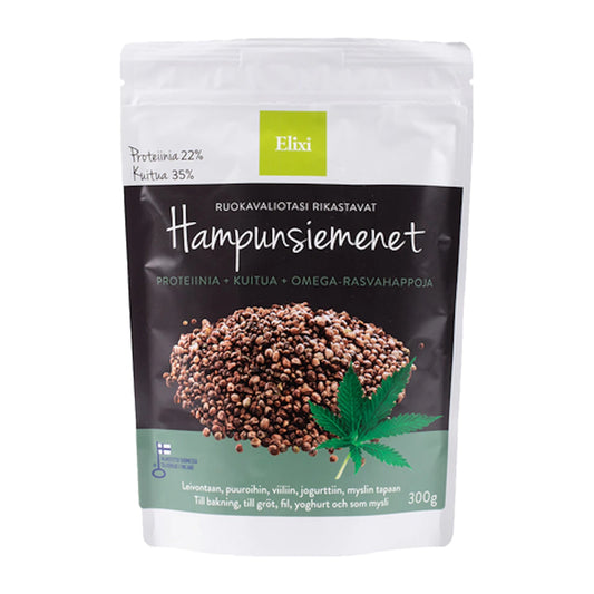 Elixi Hemp Seeds 300g – product photo