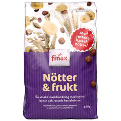 Finax Muesli Nut & Fruit 650g – product photo