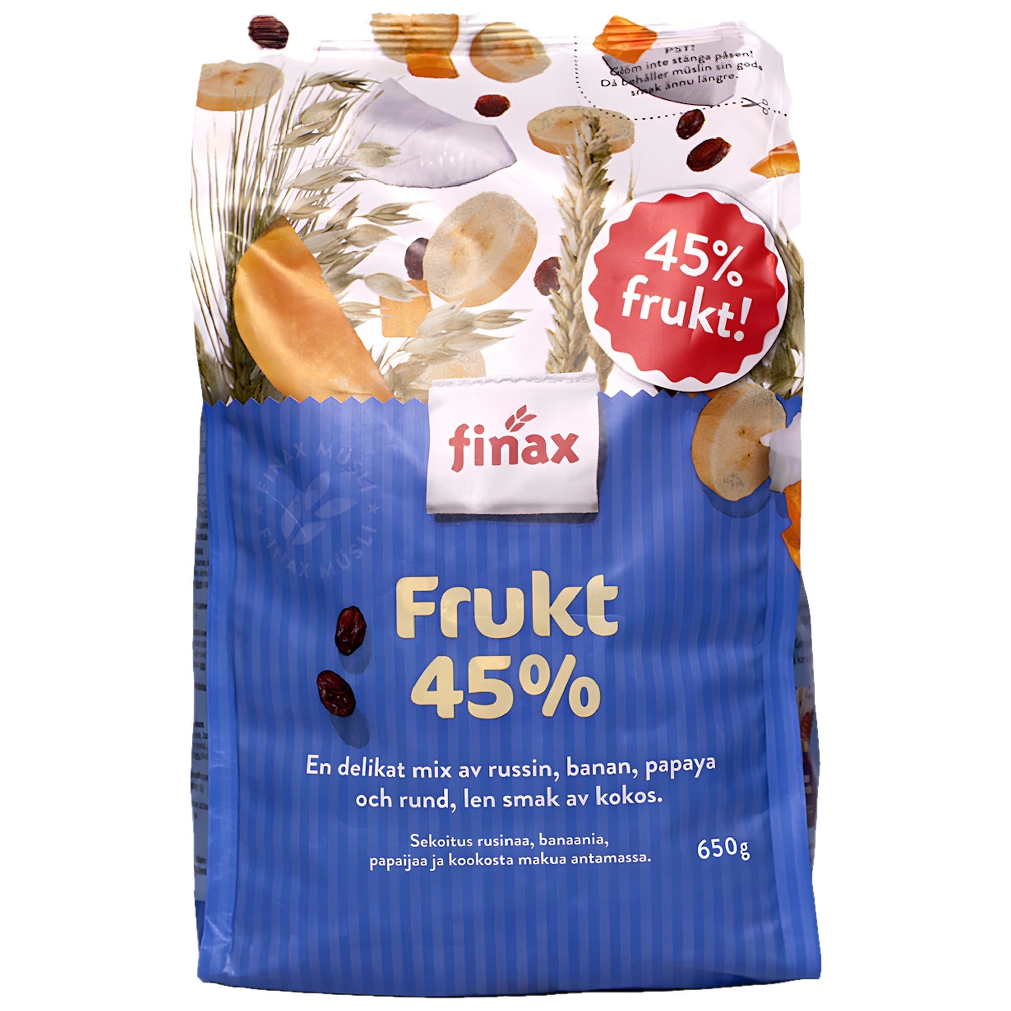 Finax Fruit Muesli 650g – product photo