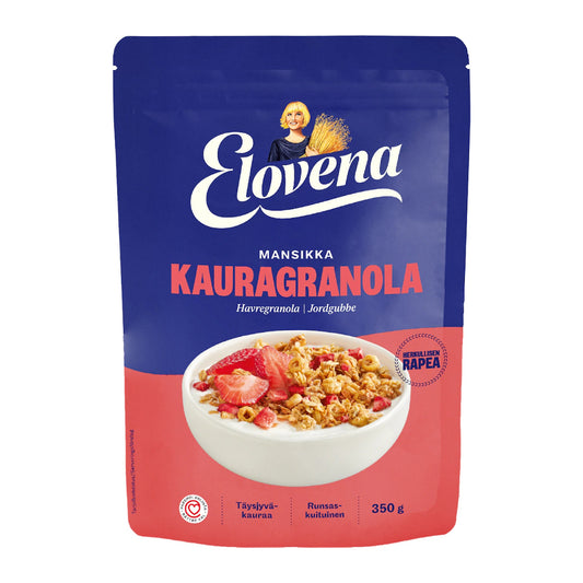 Elovena Strawberry Oat Granola 350g – product photo