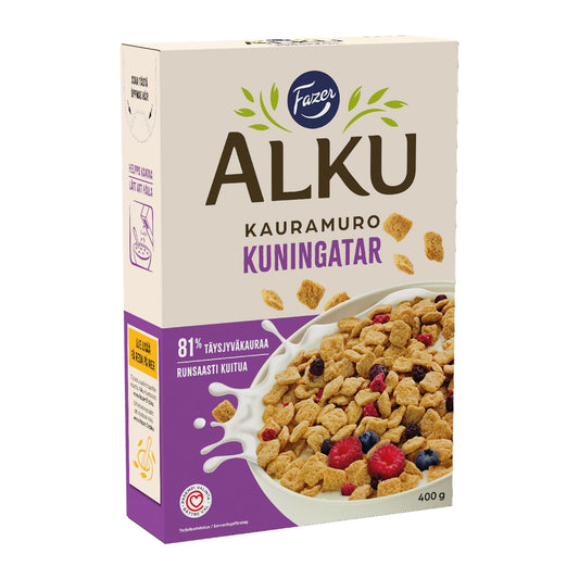 Fazer Alku Queen Berry Oat Cereal 400 g – product photo