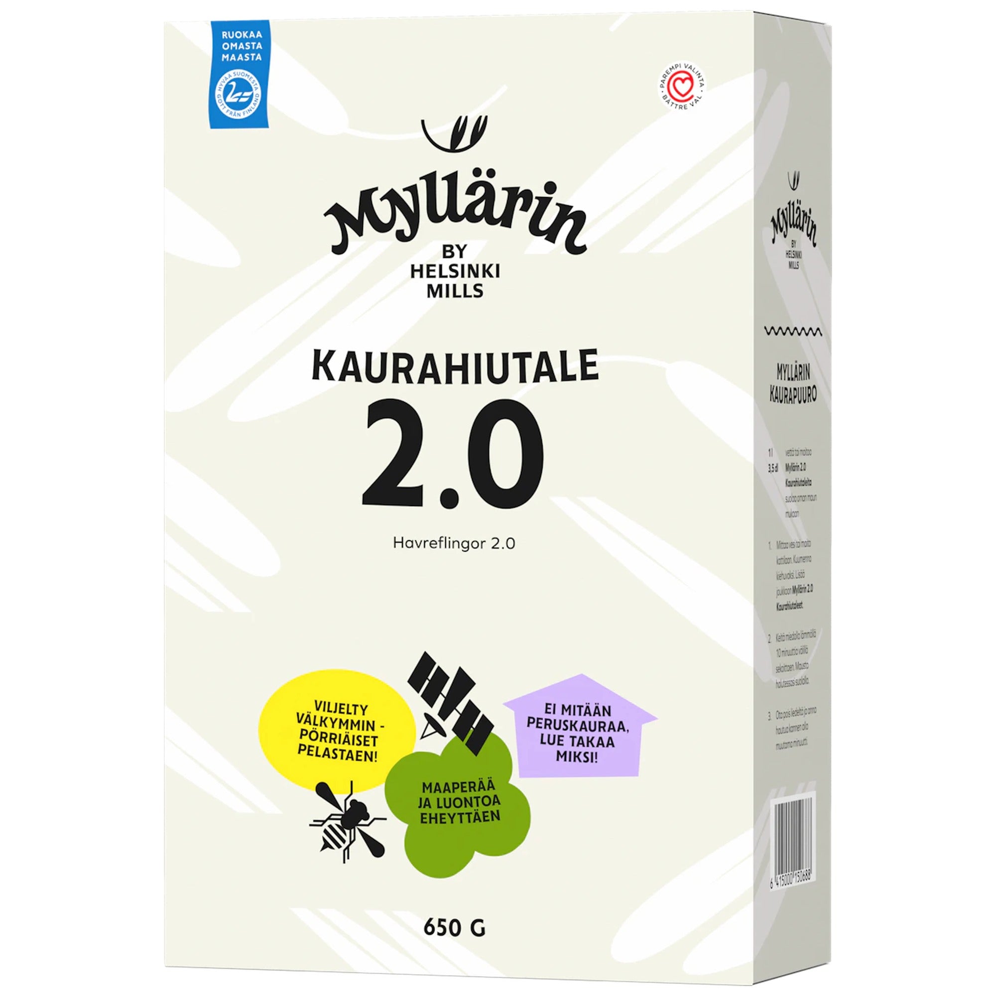 Myllärin Kaurahiutale 2.0 by Helsinki Mills – product photo