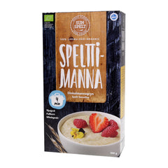Sunspelt Organic Spelt Whole-Grain Semolina 500g – product photo