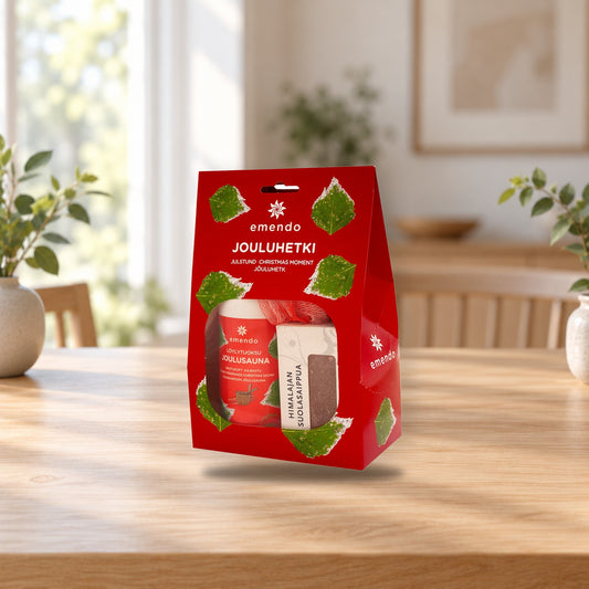 Emendo Christmas moment set – product photo on a table