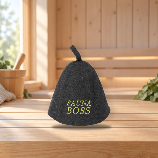 House Sauna Hat Sauna Boss – product photo on a table