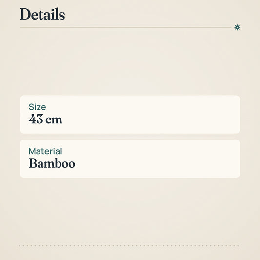 Rento Sauna Ladle Bamboo Dark – product details
