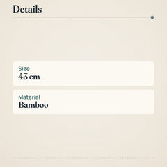 Rento Sauna Ladle Bamboo Dark – product details