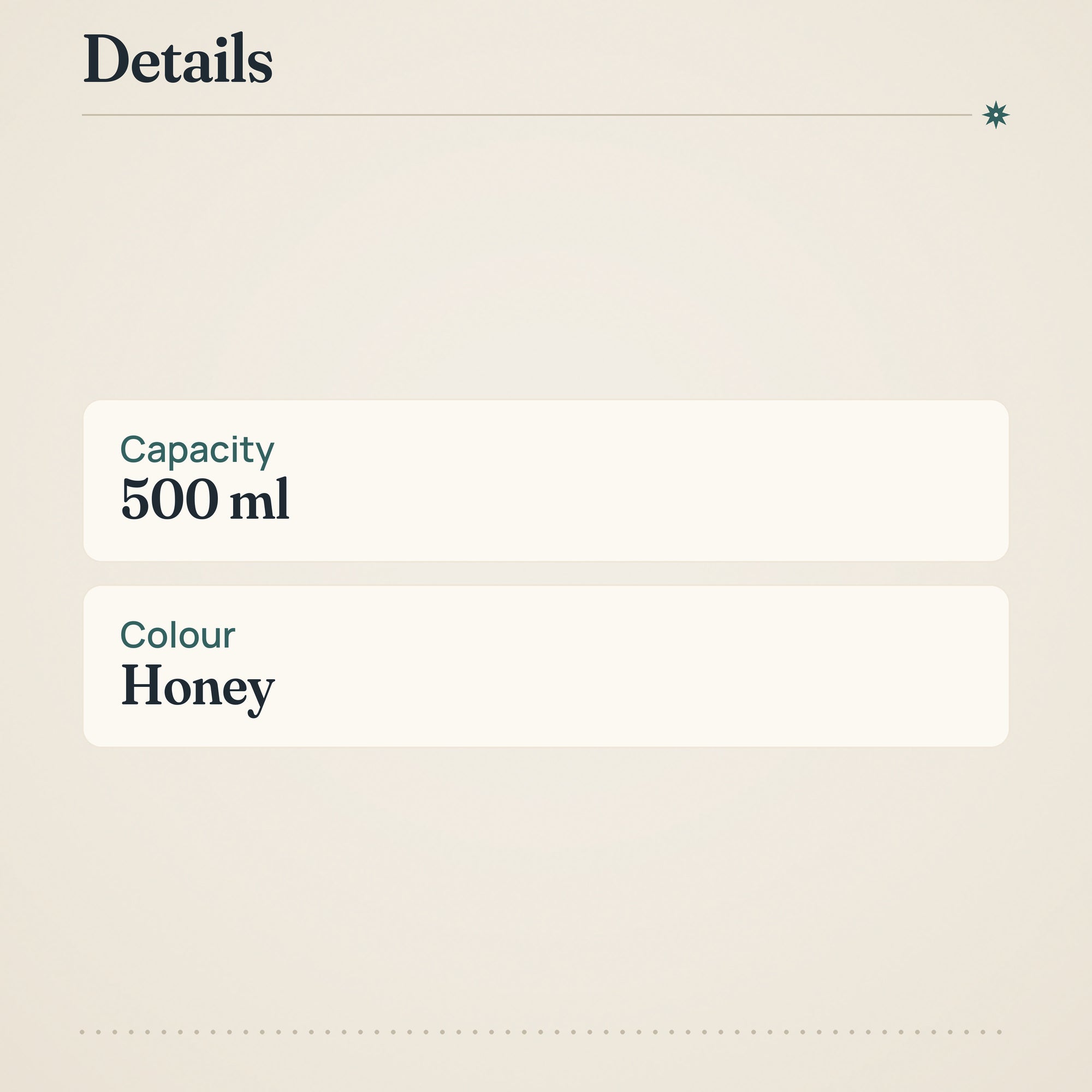 Saunia Sauna Fragrance Honey-Herb 500ml – product details