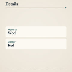 Winteria Sauna Hat Red Reindeer – product details