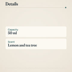 Kaurilan Sauna Vegan Deodorant Cream Lemon Tea Tree 50ml – product details