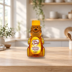 Lune de Miel Honey Bear 250g – product photo on a table