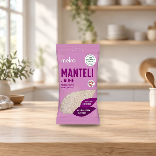 Meira Almond Flour 80g – product photo on a table