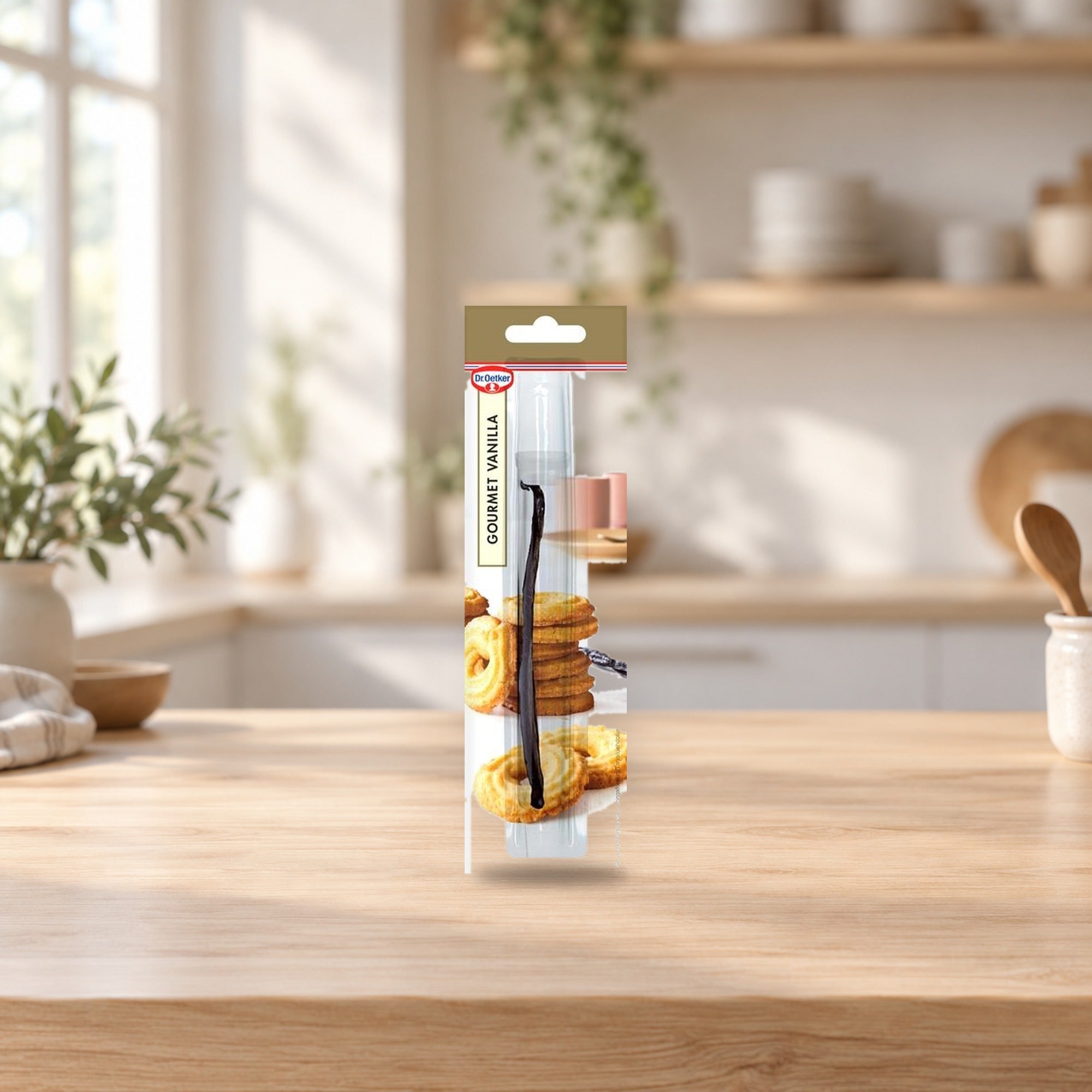 Dr. Oetker Gourmet Vanilla Pod – product photo on a table