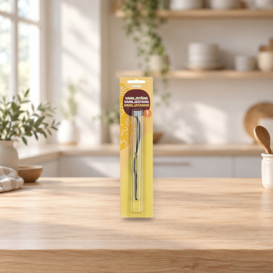 McCormick Organic Bourbon Vanilla Pod – product photo on a table