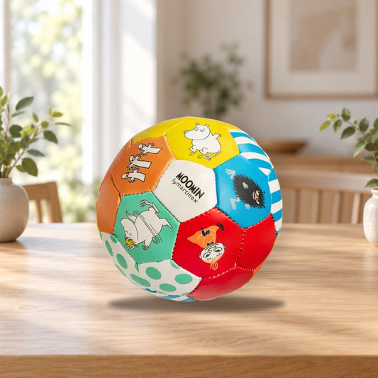 Moomin Soft Ball 10 cm – product photo on a table