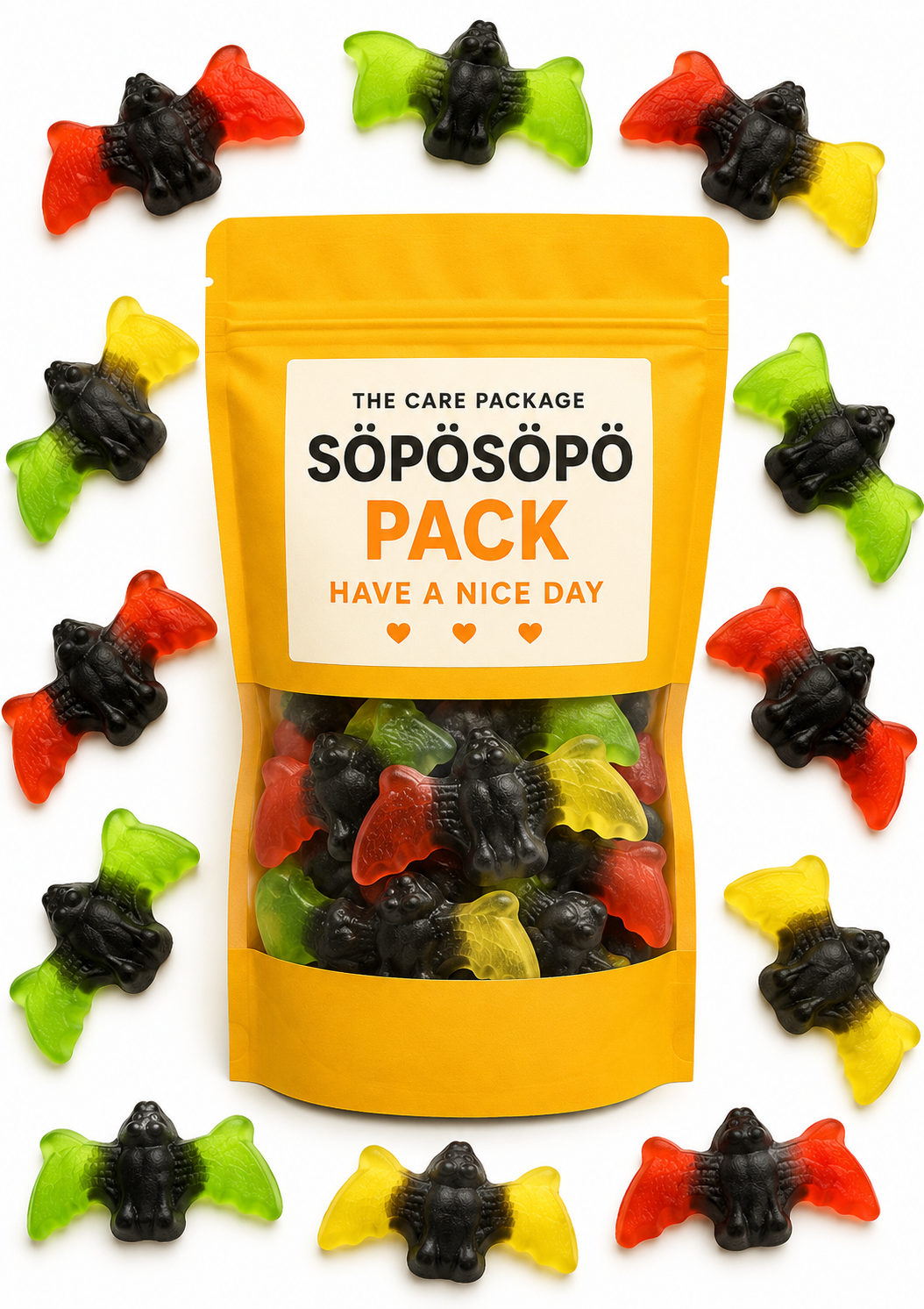 SÖPÖSÖPÖ Scandinavian Treat Pack – Sour Vampire Gummies 150g