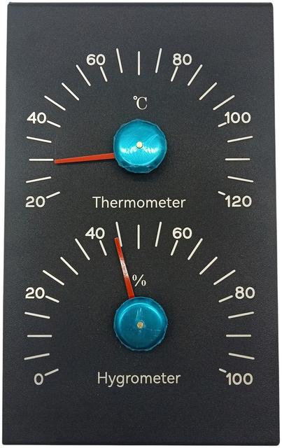 House sauna temperature and humidity meter