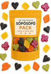 SÖPÖSÖPÖ Scandinavian Treat Pack – Assorted Fruit & Salty Liquorice Mix 150g