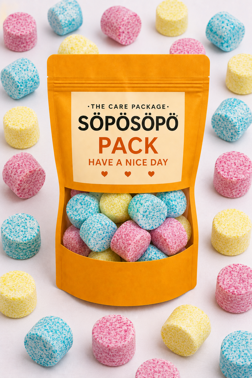 SÖPÖSÖPÖ Scandinavian Treat Pack – Candywell Fruit Nitro – 150g Nordic Candy Bag – Tangy Sour Assorted Fruit Candy – Made in Finland soposopo Pack