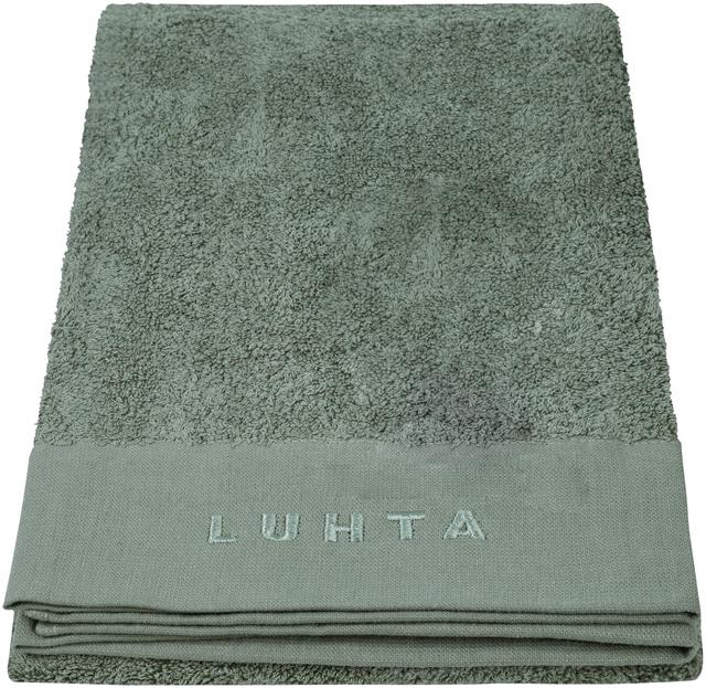 Luhta Home bath towel Kaarna 70x140 cm sage | Soposopo